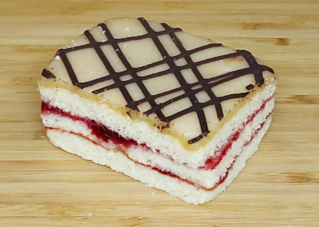 Marzipanbiskuit glutenfrei, 80g